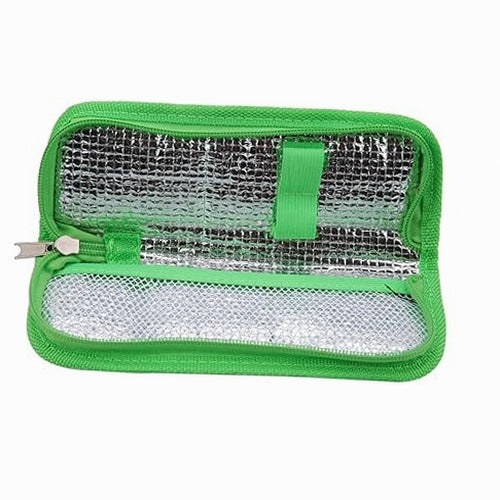 ORGANIZER OXFORD COOLING INSULIN BAG FOR DIABETICS GREEN