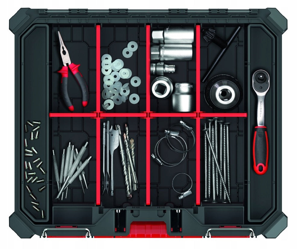 ORGANIZER TOOL BOX WATERPROOF COMPARTMENT CASE KISTENBERG Kind carrying case