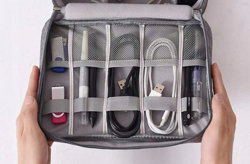 ORGANIZER TRAVEL BAG CHARGER CABLE CASE Manufacturer code E12