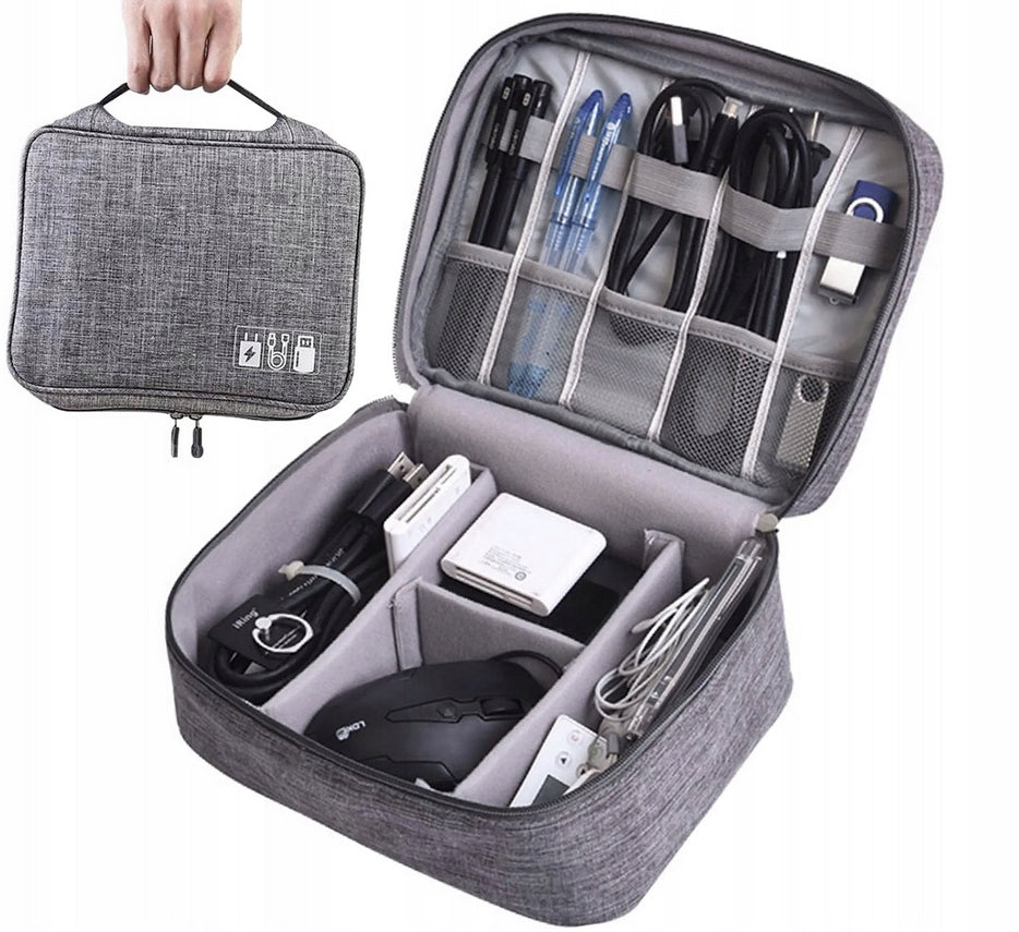 ORGANIZER TRAVEL BAG CHARGER CABLE CASE