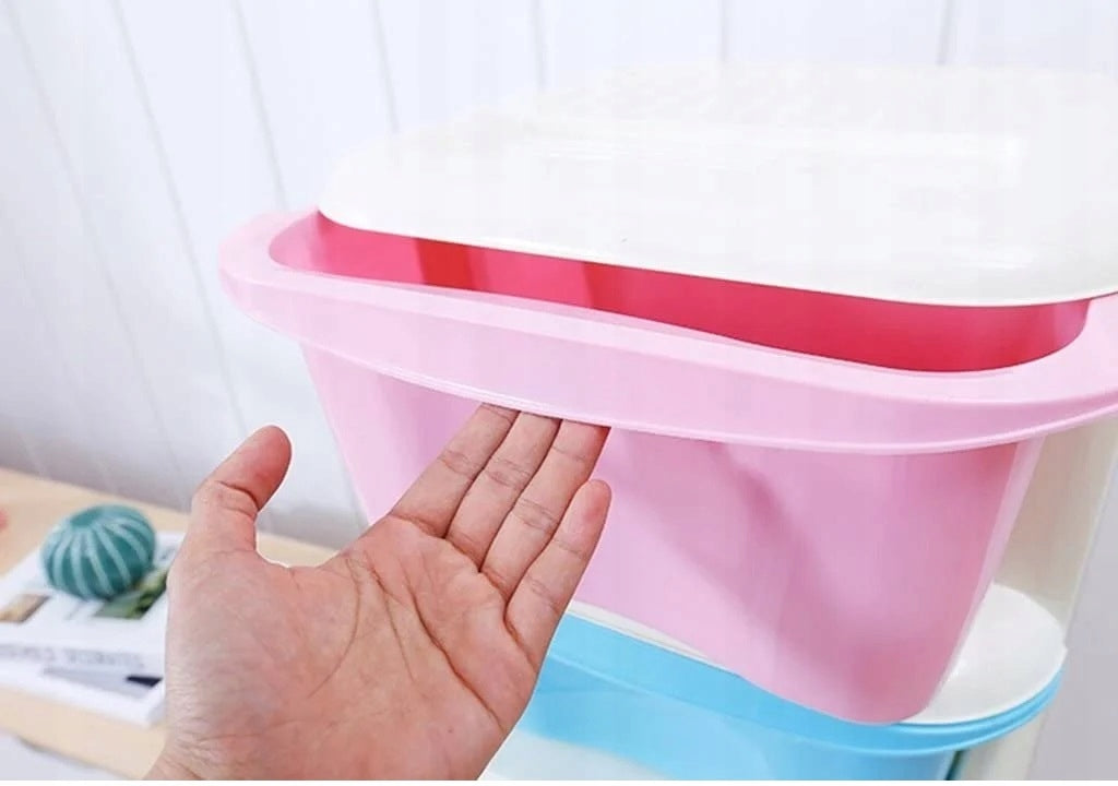 ORGANIZER bookcase Toy containers with wheels D500 Manufacturer code D500