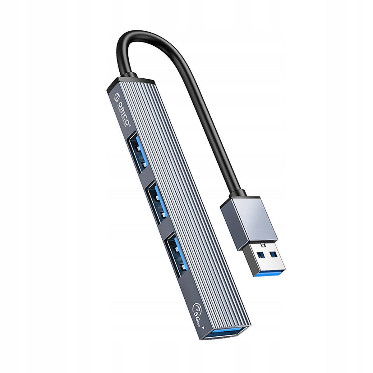 ORICO HUB docking station 1x USB-A 3.0 + 3x USB-A 2.0 WITH CABLE SPLITTER