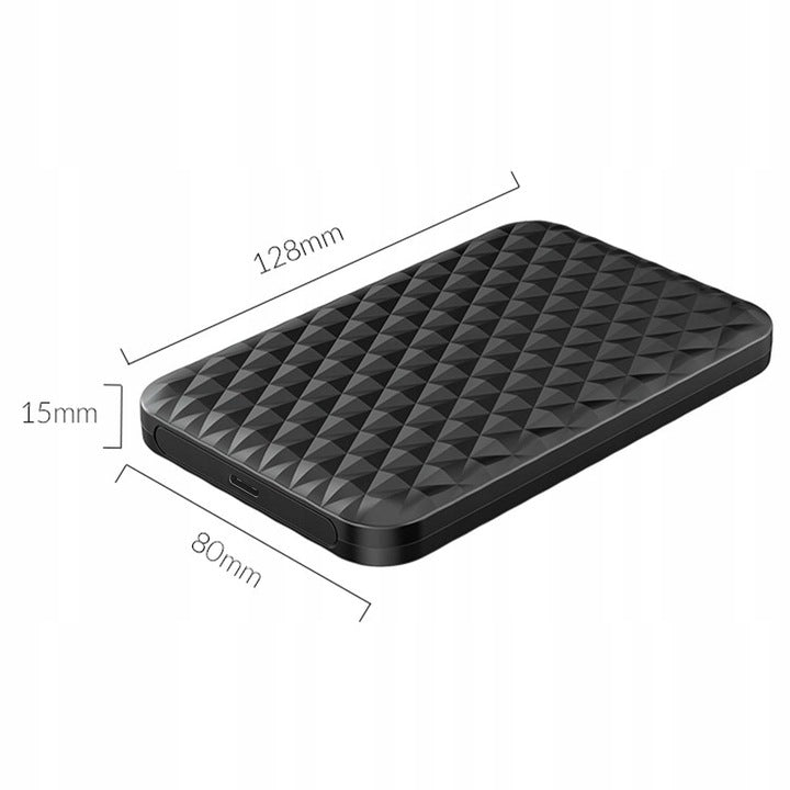 Orico HDD/SSD 2,5", USB-C 3.1, 5GBPS 