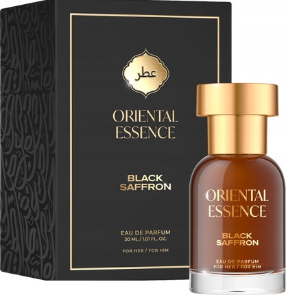 ORIENTAL ESSENCE BLACK SAFFRON EAU DE PARFUM EDP 30ml CARDAMOM AMBER MUSK