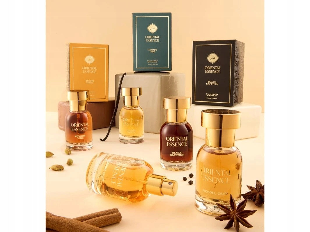 ORIENTAL ESSENCE OMBRE GOLD EAU DE PARFUM EDP 30ml RUM MIRRA TREE SAND EAN (GTIN) 5904181934268