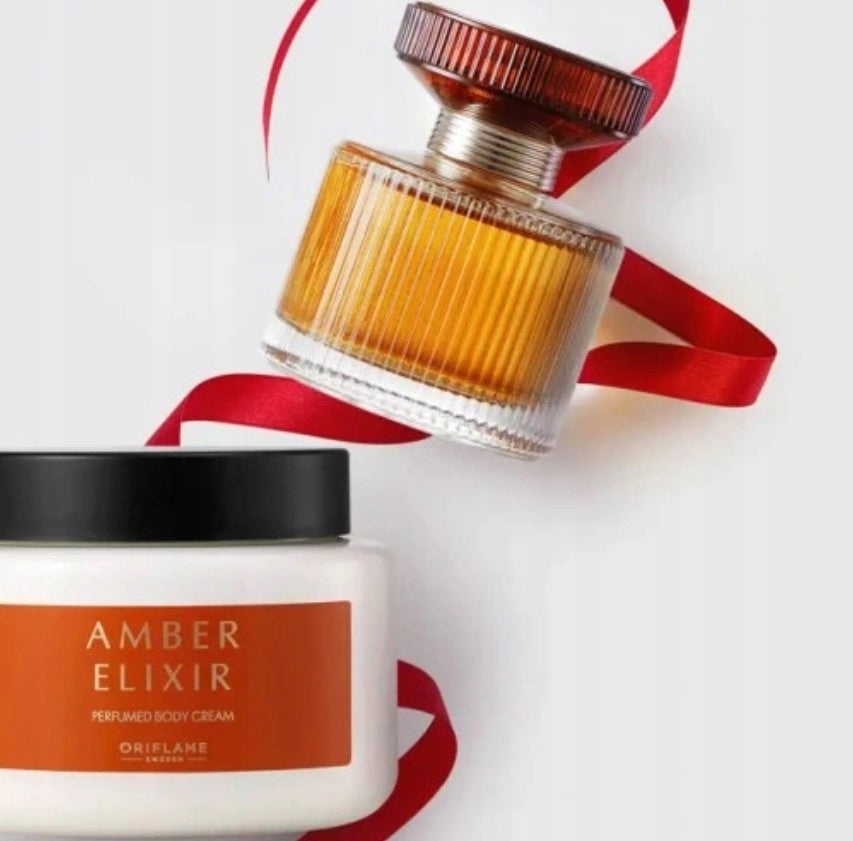 ORIFLAME Set Amber Elixir _ Water 50ml + Cream 250ml + Bag Manufacturer code 42495/42206