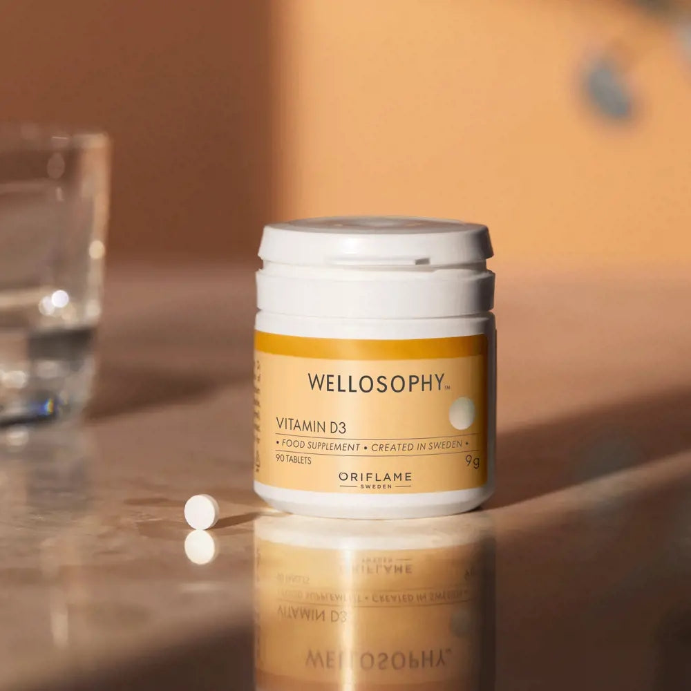 ORIFLAME Vitamin D3 Wellosophy _ 90 capsules Manufacturer code 44220
