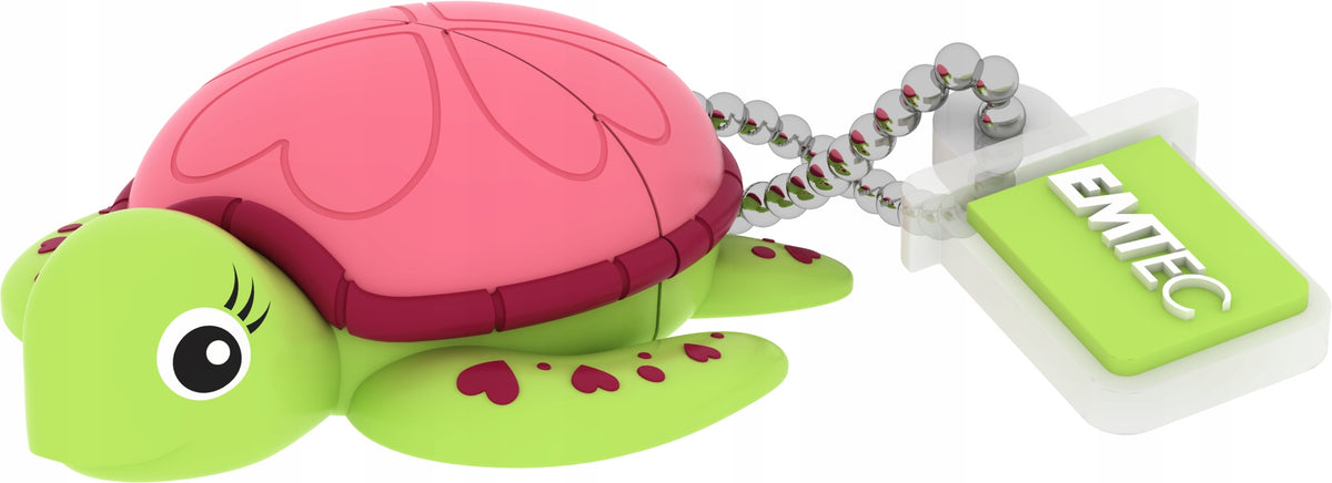 ORIGINAL 8GB EMTEC Lady Turtle flash drive Manufacturer code 09