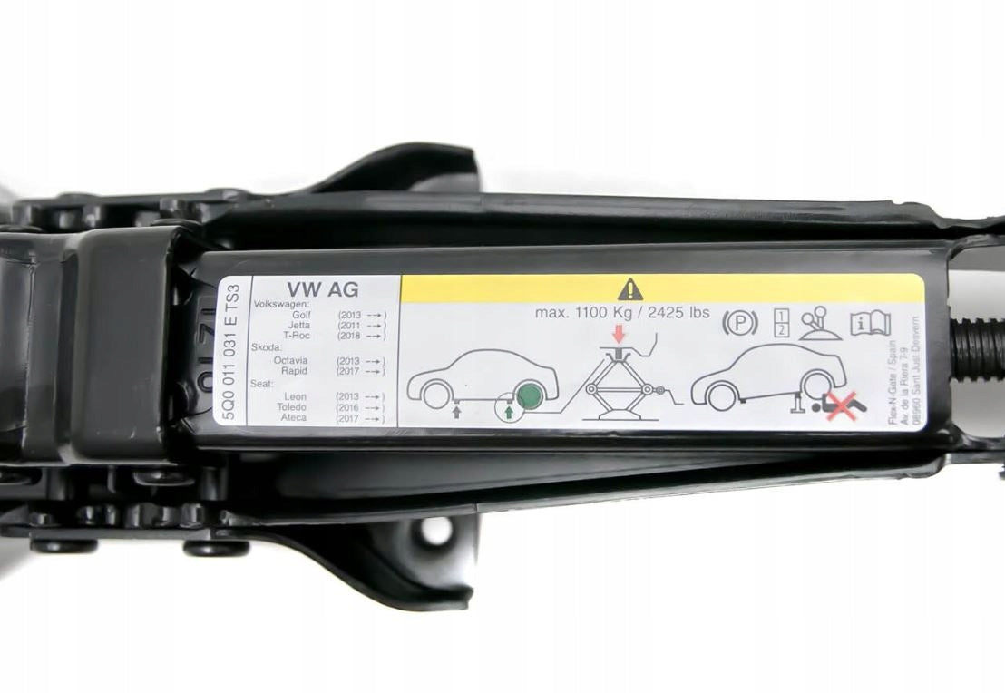 ORIGINAL ASO JACK LIFT VW GOLF OCTAVIA 5Q0011031G EAN (GTIN) 4039378306847