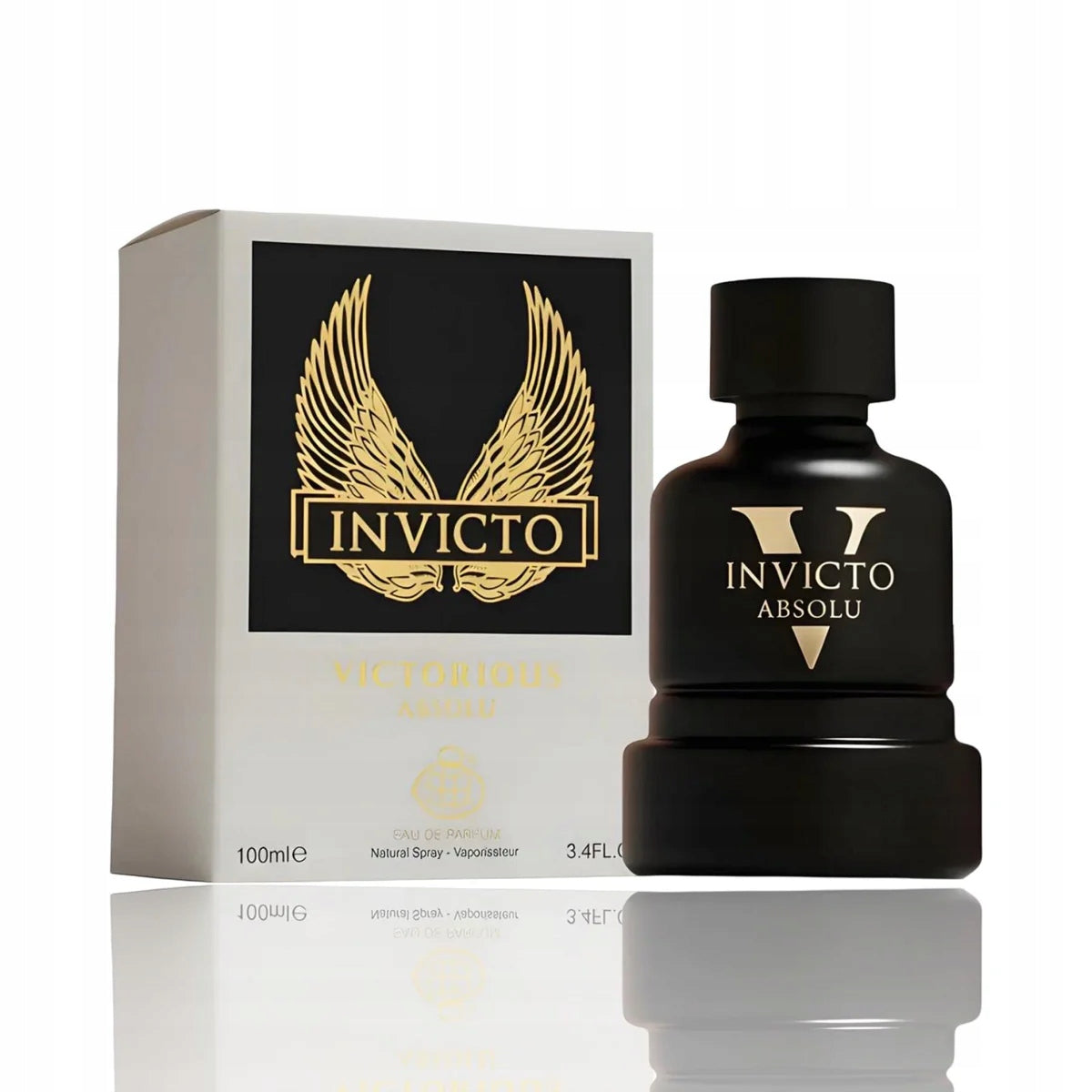 ORIGINAL Arabic Fragrance World Invicto Victorious Absolu 100ml+FREEBIE Manufacturer code 6291108325780