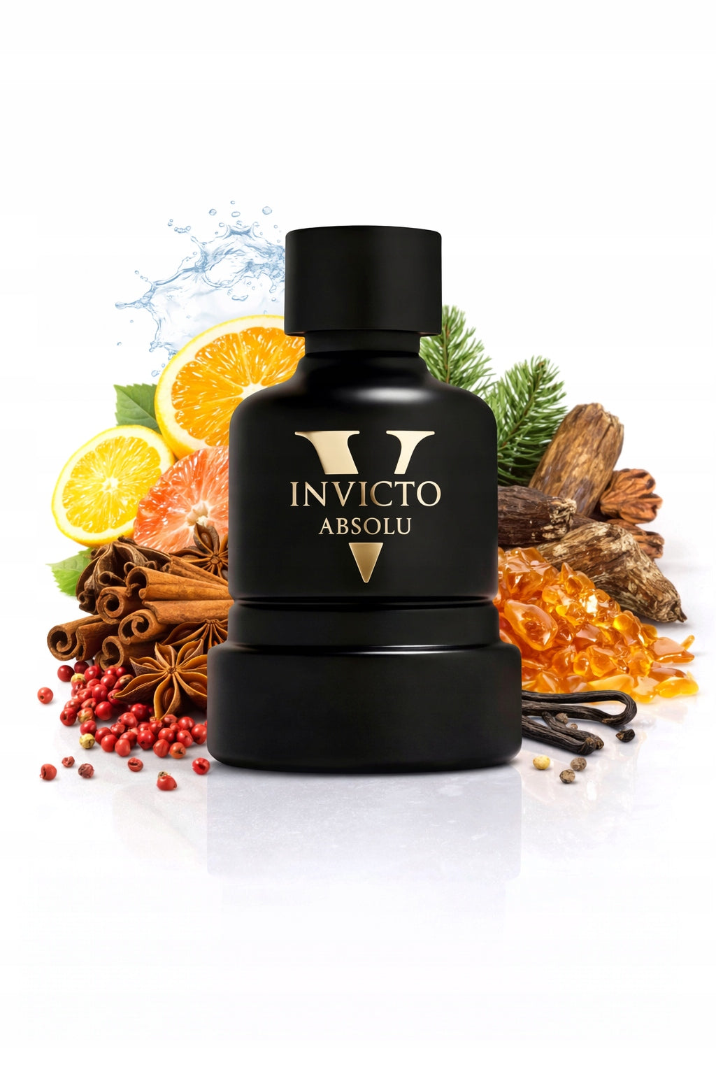 ORIGINAL Arabic Fragrance World Invicto Victorious Absolu 100ml+FREEBIE Packaging status original