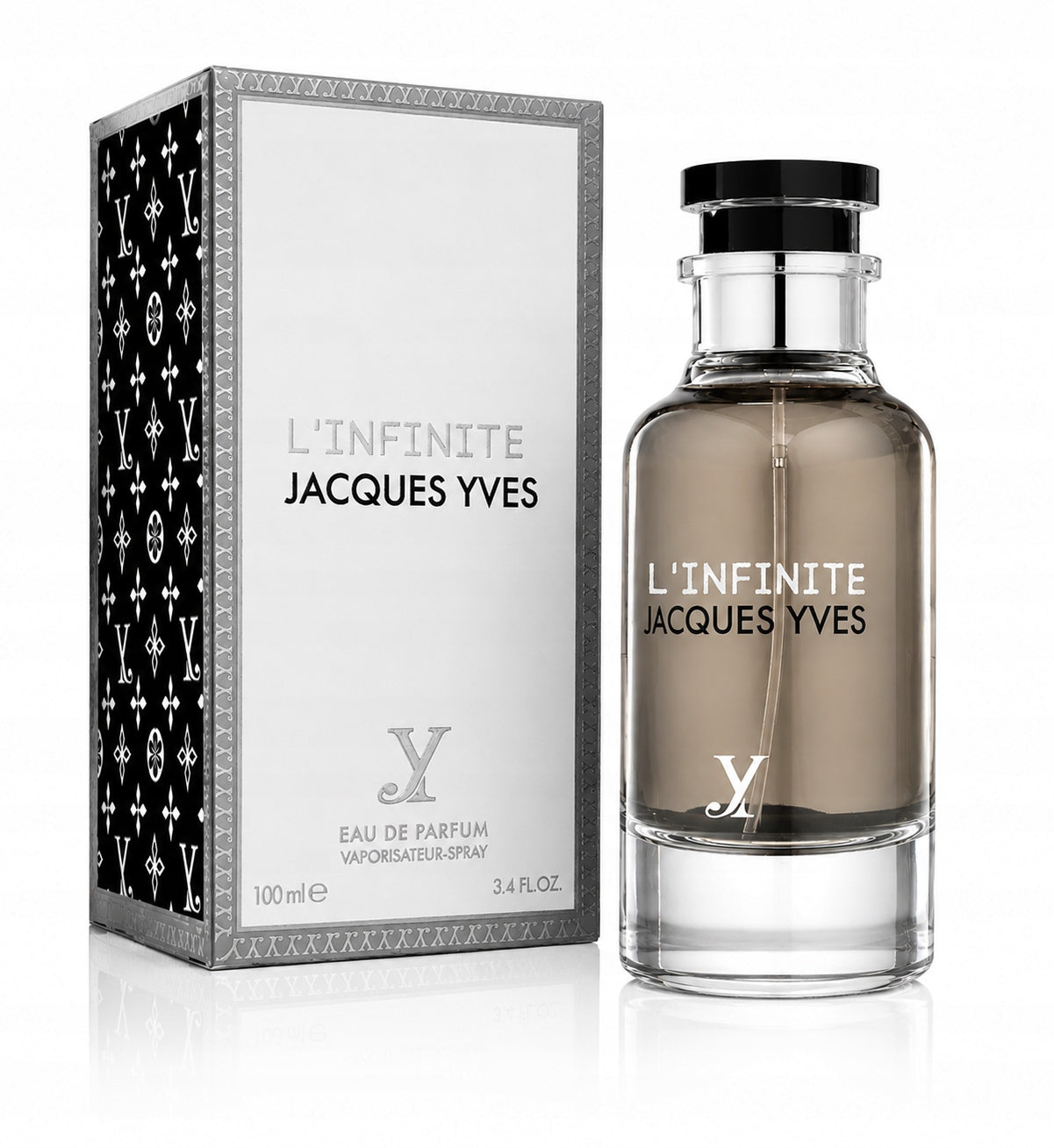 ORIGINAL Arabic Fragrance World L'INFINITE JACQUES YVES 100ml+FREEBIE Packaging status original