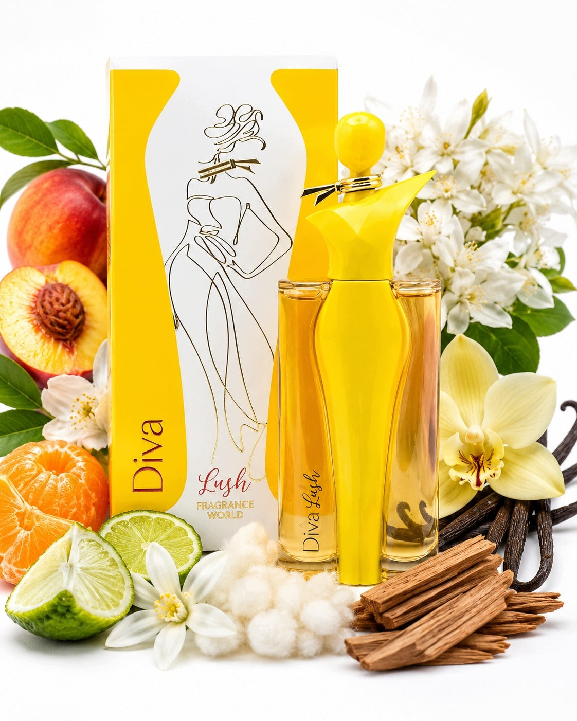 ORIGINAL Arabic Perfume DIVA LUSH 100ml EDP+FREEBIE! Packaging status original
