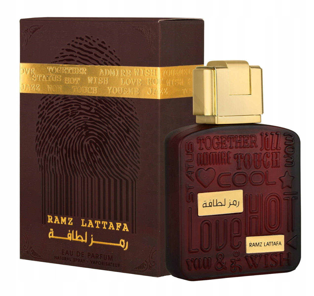 ORIGINAL Arabic Perfume LATTAFA Ramz Gold 100ml EDP+Sample 2ml GRAIS!!