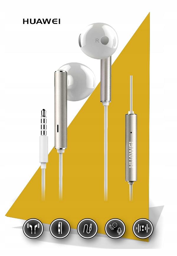 ORIGINAL CLASSIC HUAWEI AM116 3,5mm EARBUDS WITH MICROPHONE Manufacturer code AM116