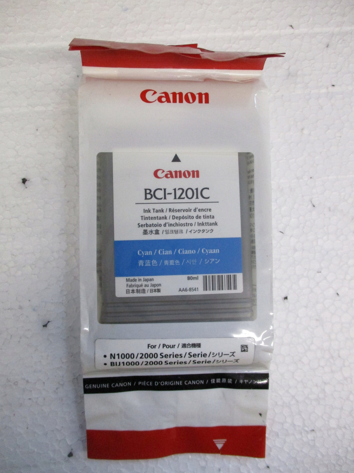 ORIGINAL Canon BCI-1201C Cyan N1000 2000 Ink