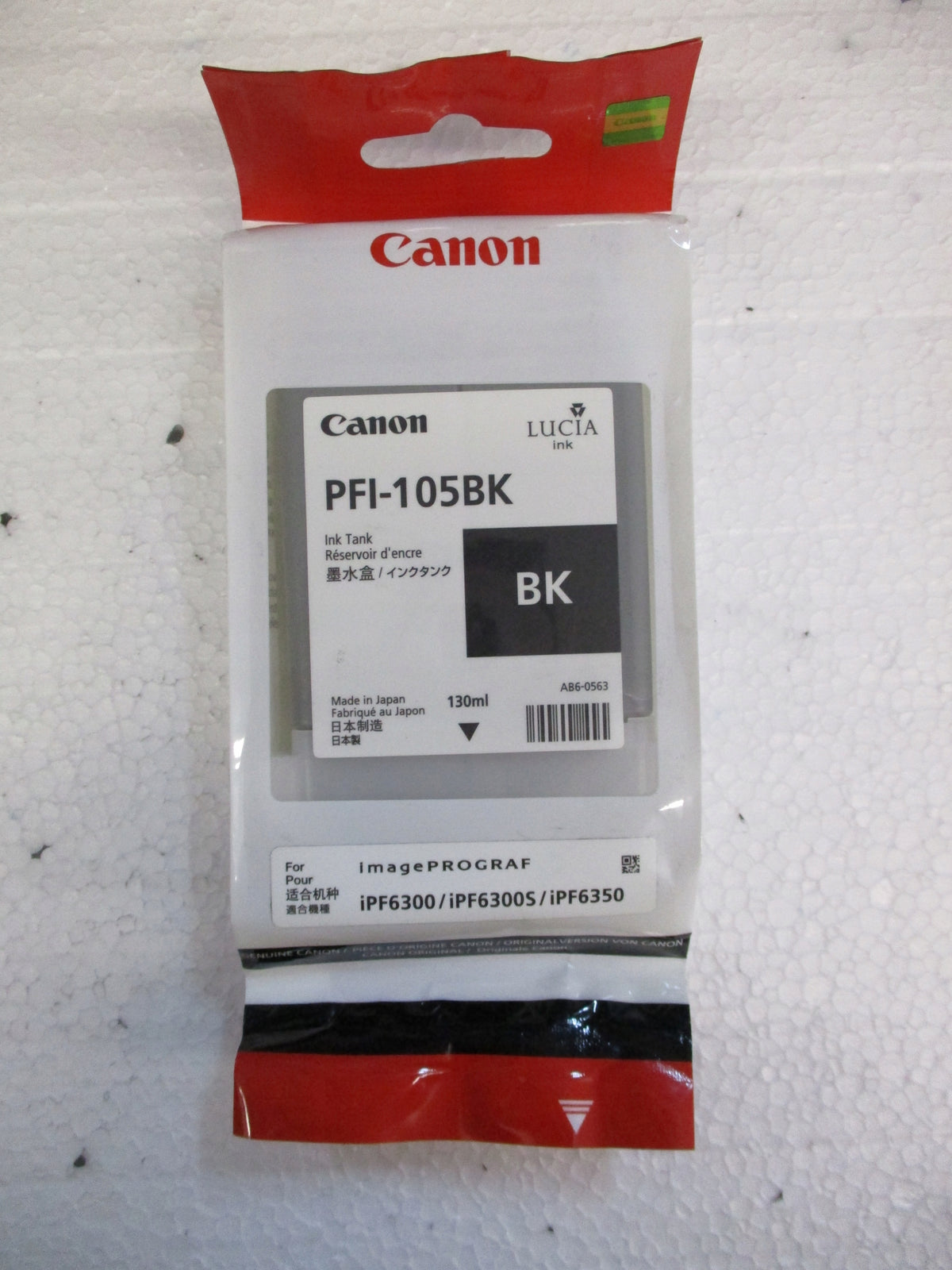 ORIGINAL Canon PFI-105 BK 3000B005 ink