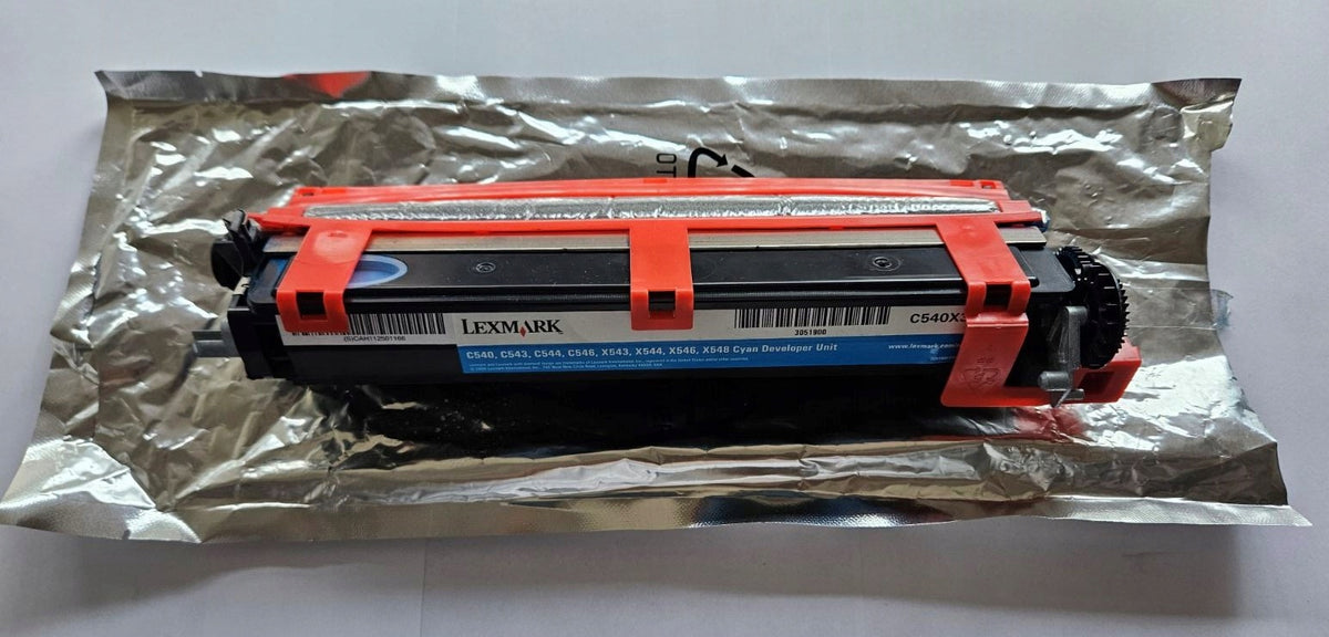 ORIGINAL DEVELOPER LEXMARK C540X32G BLUE