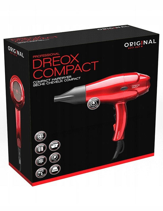 ORIGINAL DREOX COMPACT DRYER IONIZATION RED Manufacturer code 5412058195457