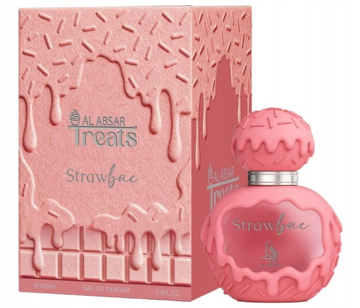 ORIGINAL Dubai Perfume Al Absar TREATS STRAWBEA 100ml EDP+FREEBIE !