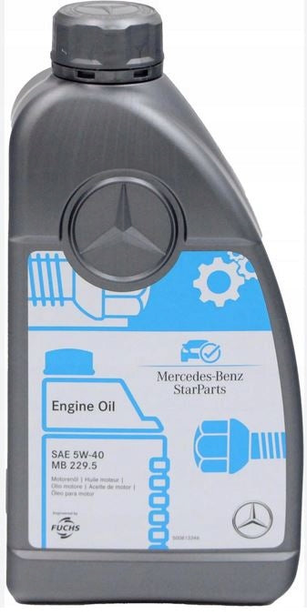ORIGINAL ENGINE OIL WITH ASO MERCEDES-BENZ 5W-40 229.5 1L