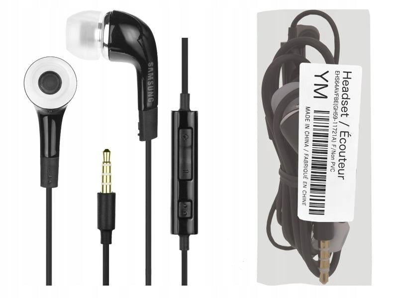 ORIGINAL IN-EAR HEADPHONES SAMSUNG EHS64 3.5mm PHONE TABLET LAPTOP