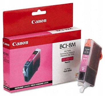 ORIGINAL INK CANON BCI8M 0980A002 BJC8500 MAGENTA