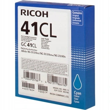 ORIGINAL INK RICOH GC41CL GC 41CL BLUE