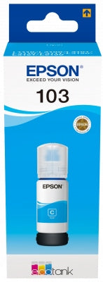 ORIGINAL Ink EPSON 103C blue C13T00S24A
