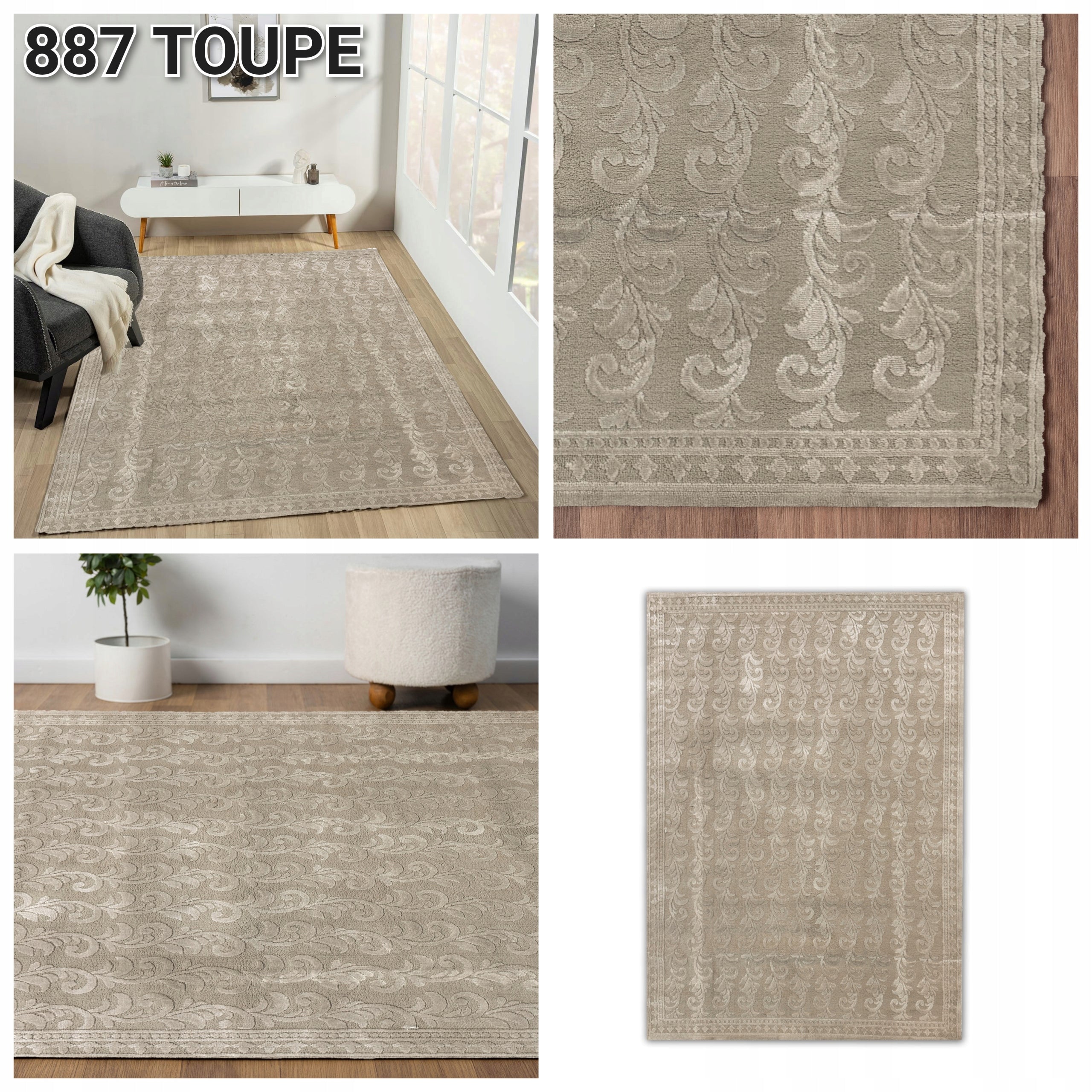 ORIGINAL LIGHT CARPET 200x290 GREY BEIGE about 200x300 for LIVING ROOM MIX Color beige