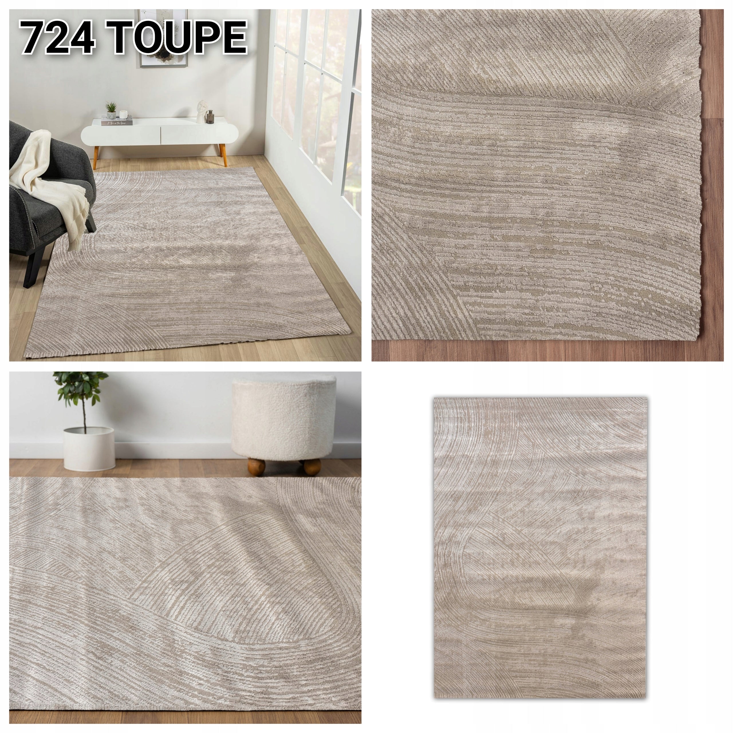 ORIGINAL LIGHT CARPET 200x290 GREY BEIGE about 200x300 for LIVING ROOM MIX Length 290 cm