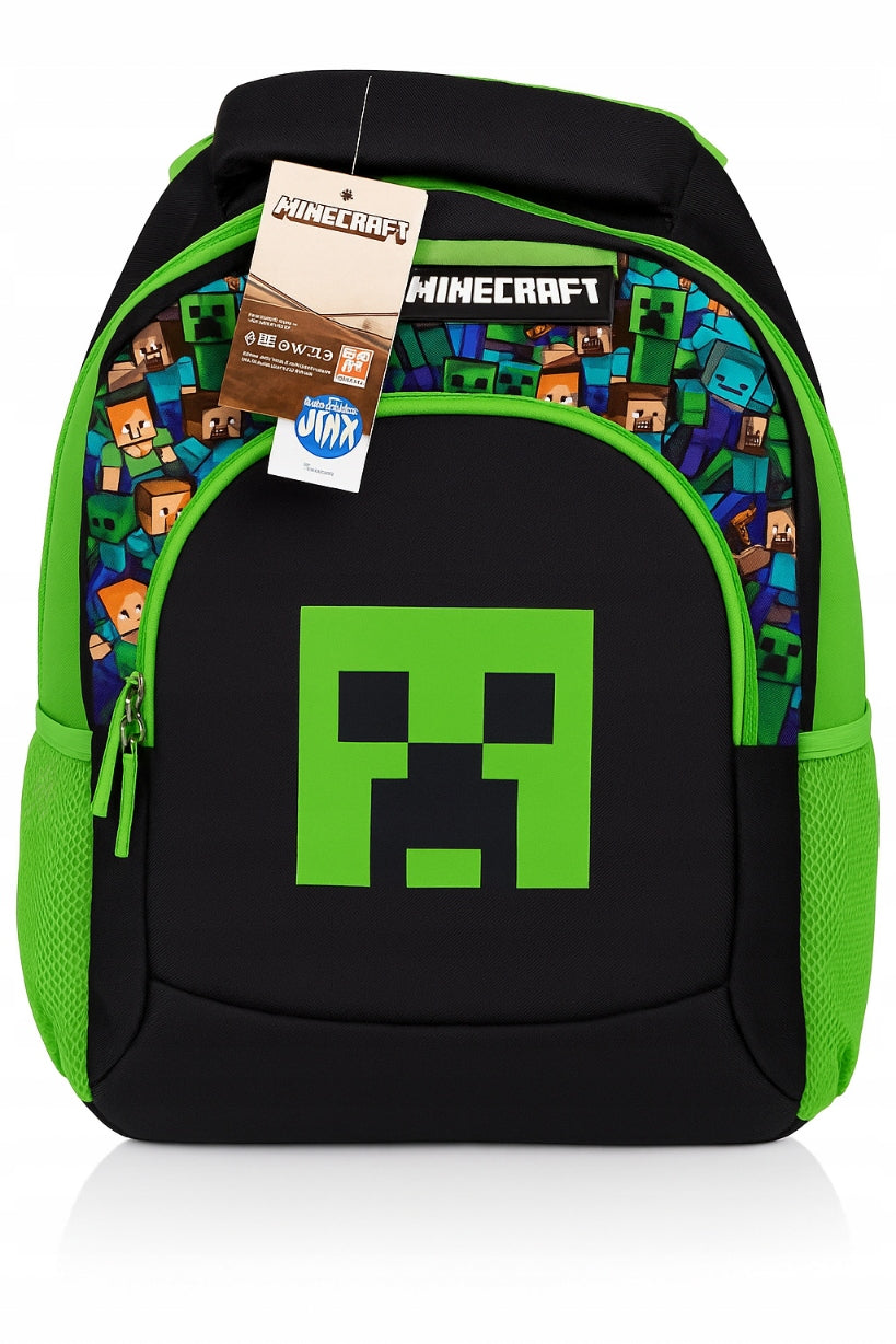 ORIGINAL MINECRAFT BACKPACK SCHOOL BACKPACK IN MINECRAFTA THREE-CHAMBER ASTRA EAN (GTIN) 5901137234755
