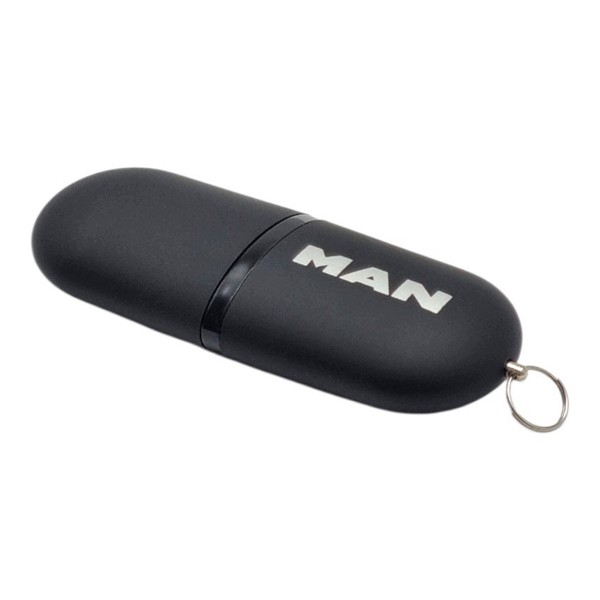 ORIGINAL PENDRIVE MAN USB MEMORY 2.0 64GB BLACK Capacity 64 GB