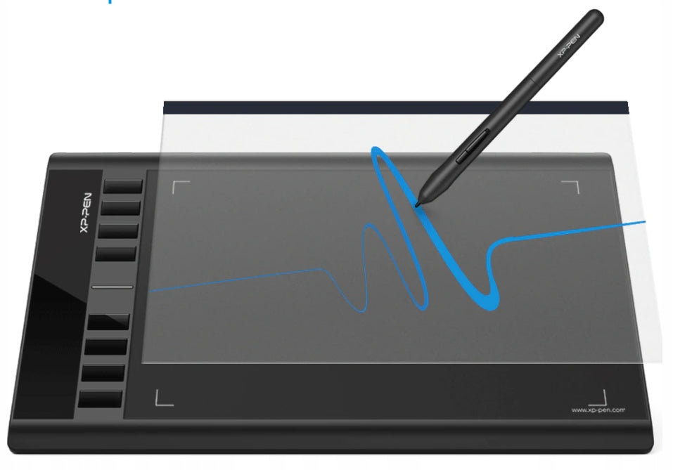ORIGINAL PROTECTIVE FILM FOR GRAPHICS TABLET XP-PEN STAR 03 Model XP-Pen Star 03