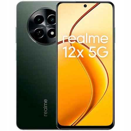 #ORIGINAL REALME 12X 5G 6/128GB BLACK DUAL SIM ##