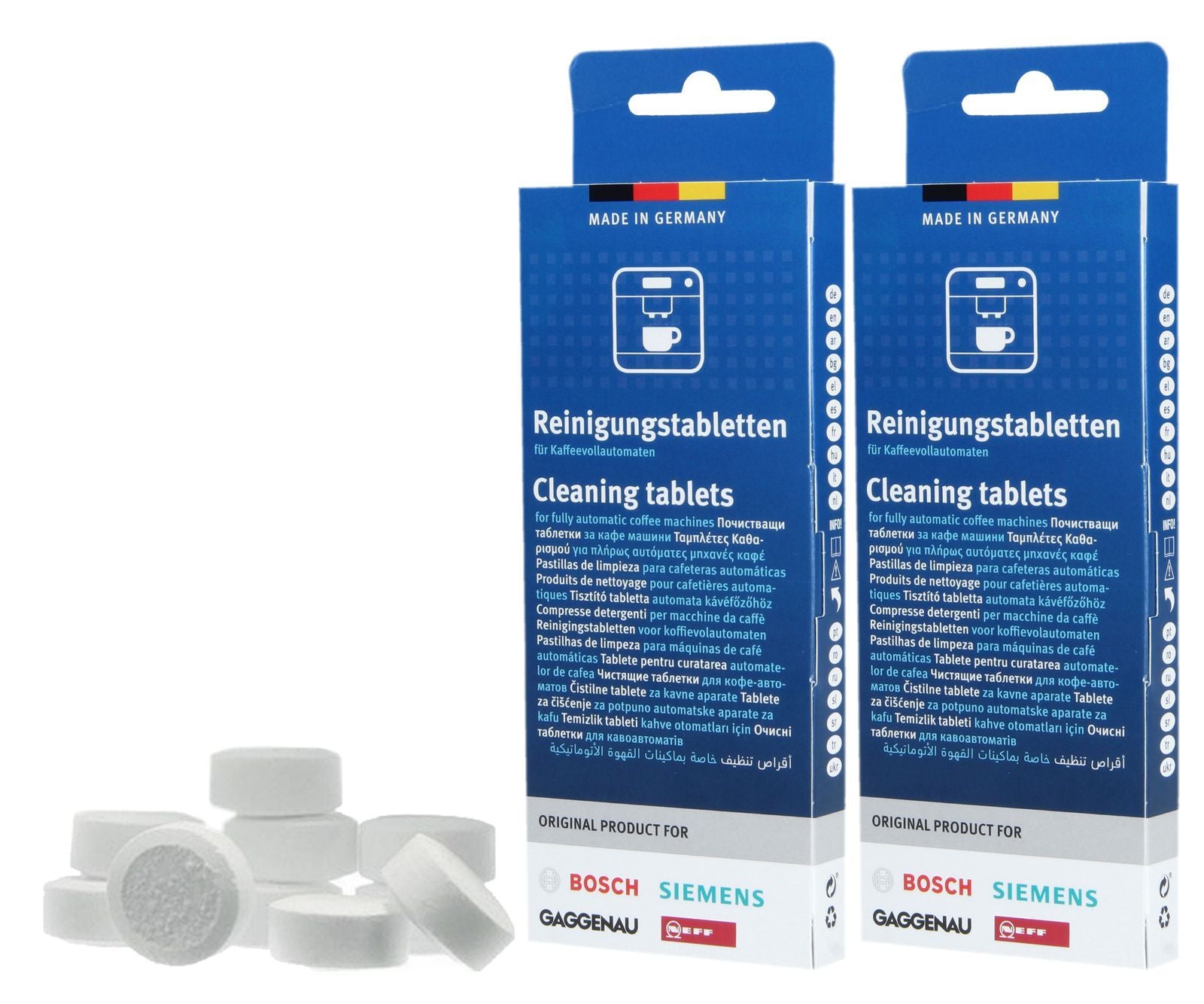 ORIGINAL SIEMENS machine cleaning TABLETS