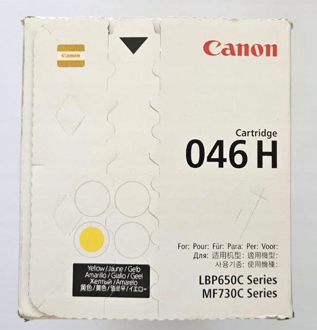 ORIGINAL TONER CANON 046H YELLOW Manufacturer code 1251C002