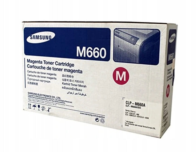 ORIGINAL TONER SAMSUNG CLP-M660A RED