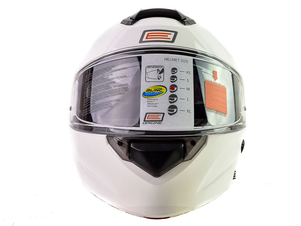 ORIGINE DELTA + BT SOLID white gloss L helmet Manufacturer Origine