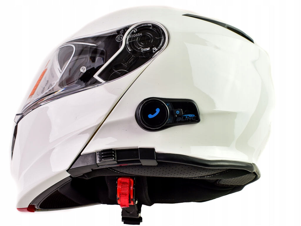 ORIGINE DELTA + BT SOLID white gloss L helmet Type flip-up/modular