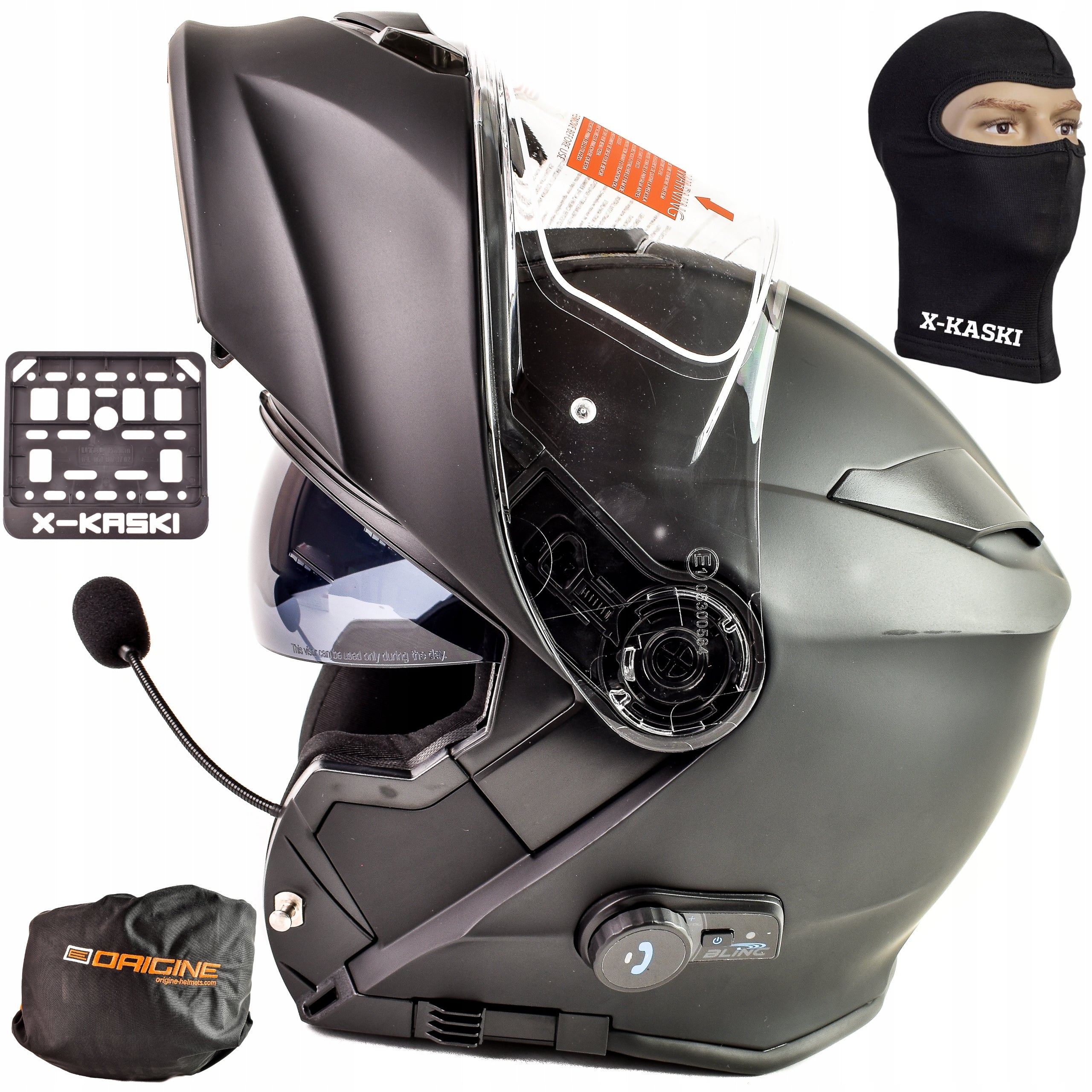 ORIGINE Jaw Helmet BLENDA BUILT-IN INTERCOM BLUETOOTH XL