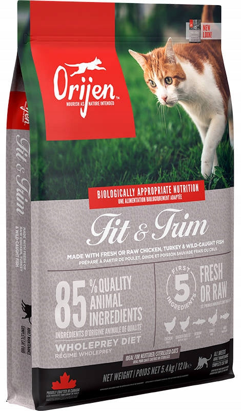 ORIJEN Fit & Trim Cat 11.9 lbs (5.4kg)