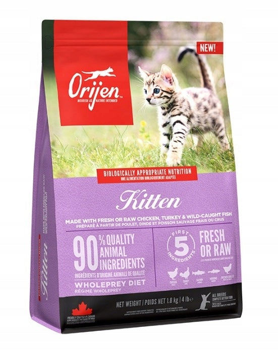 ORIJEN Kitten Dry Cat Food 1,8kg
