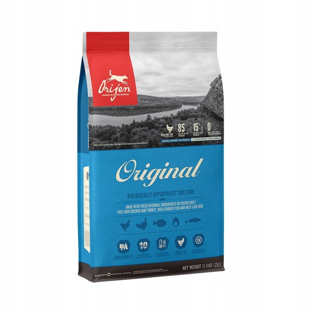 ORIJEN ORIGINAL DOG ​​11.4KG + FREEBIE