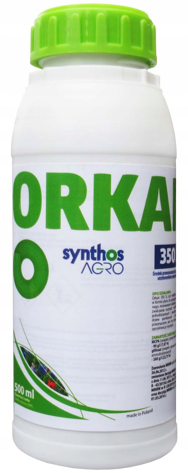 ORKAN 350SL 0,5l for all horsetail weeds Without certificate!