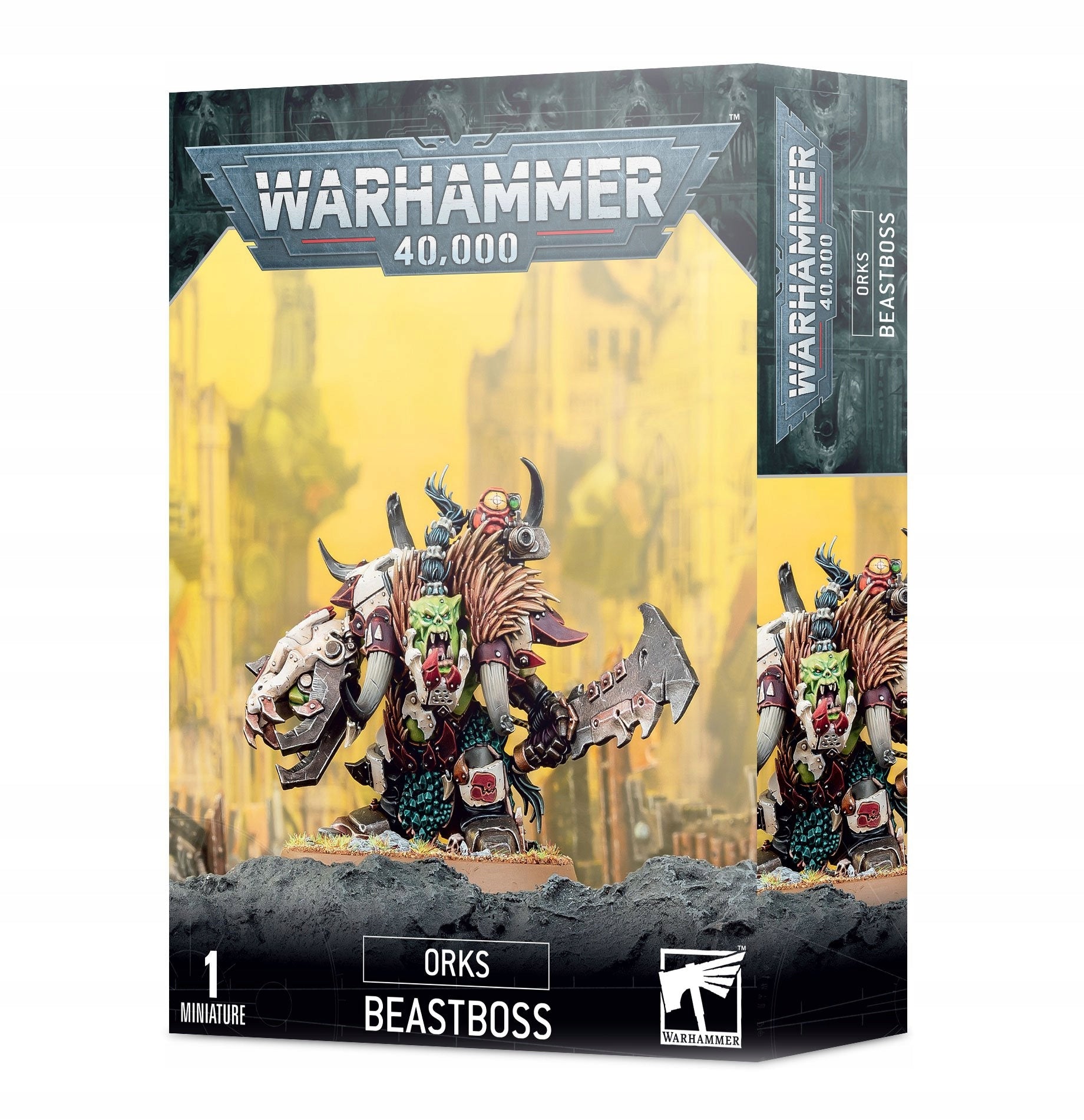 Surenkamas modelis Warhammer 40k Orks Beastboss