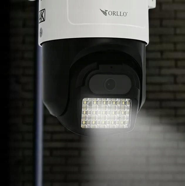 ORLLO Z17 Ultra 4K GSM 4G LTE SIM 8MPx Rotating IP Camera Brand Orllo