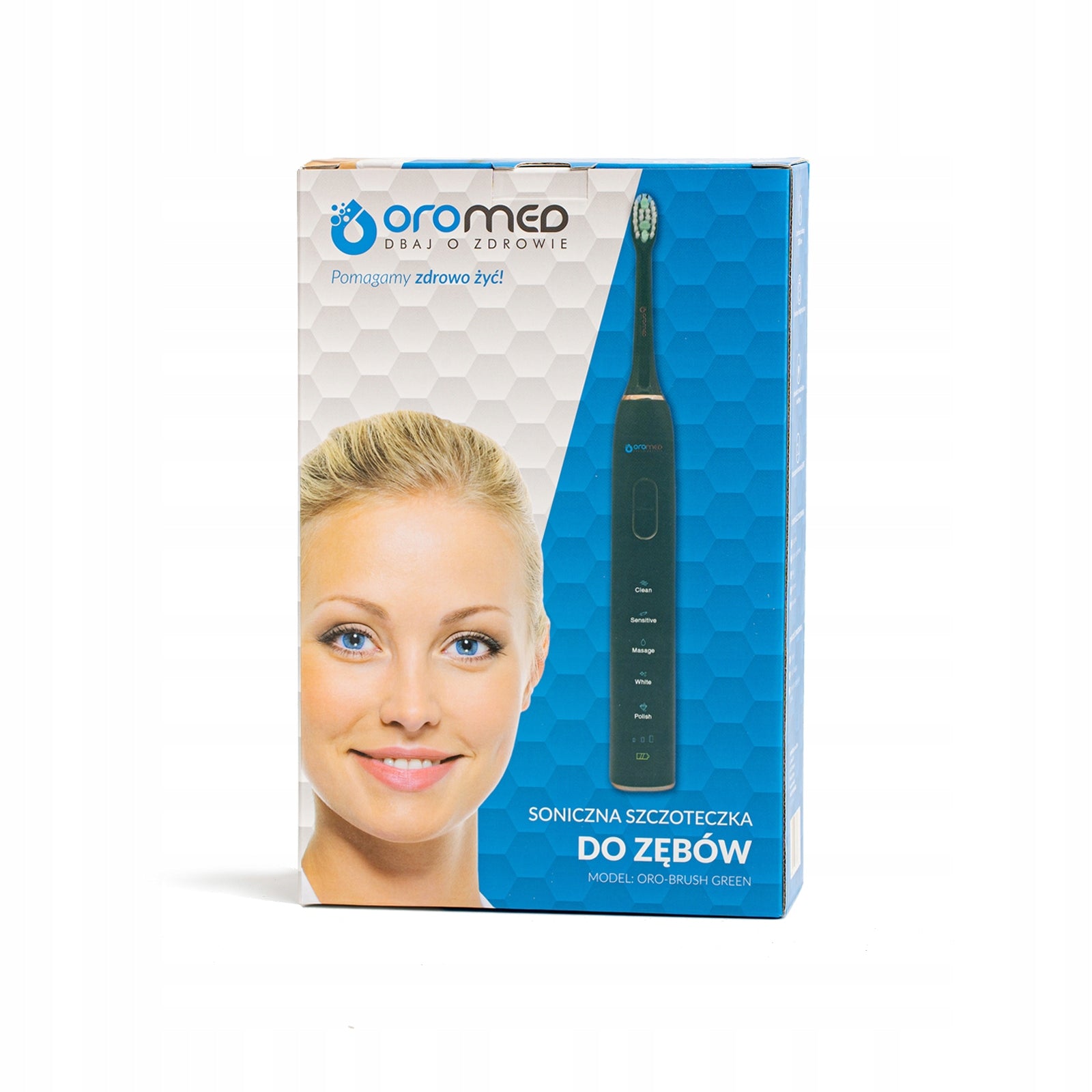 OROMED ORO-BRUSH GREEN Electric Sonic Toothbrush 1 Piece Manufacturer code SZC_ORO-BRUSH GREEN