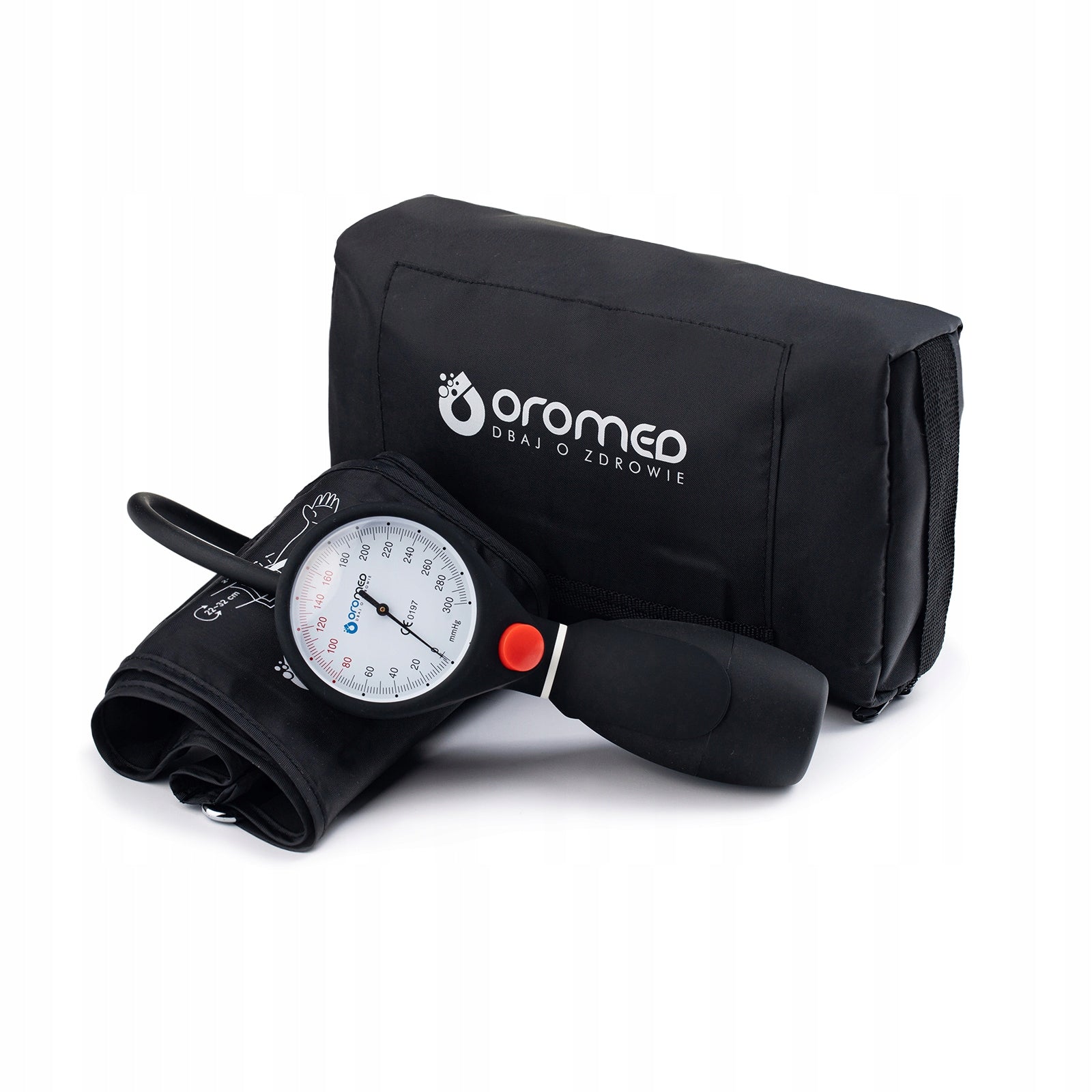 OROMED PRECISION BPM INTEGRATED SHOULDER CLOCK BLOOD PRESSURE MONITOR + CASE Medical device yes