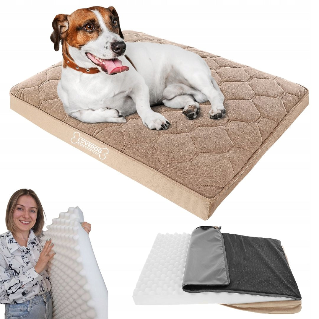 ORTHOPEDIC Bed Dog Mattress PIK M 70x55 Mat Waterproof Bed